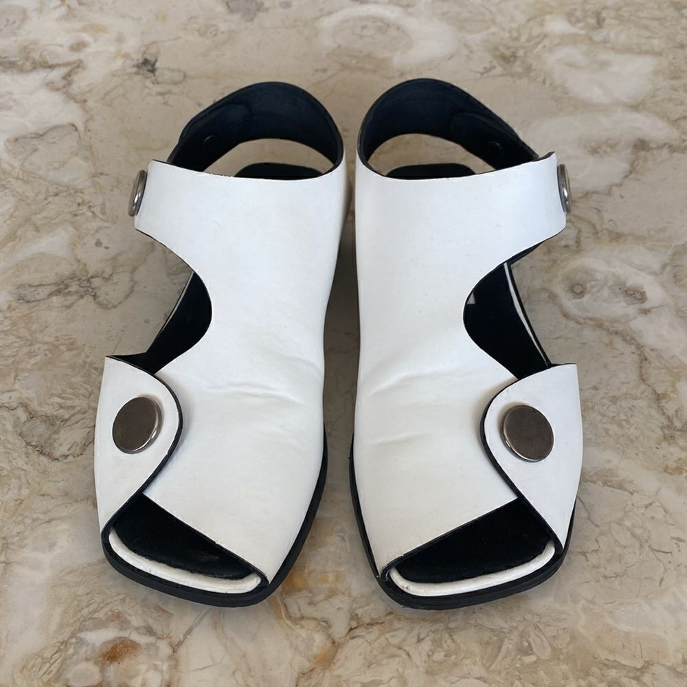 Stella McCartney Leather Sandals Made in Italy - Picture 5 of 15
